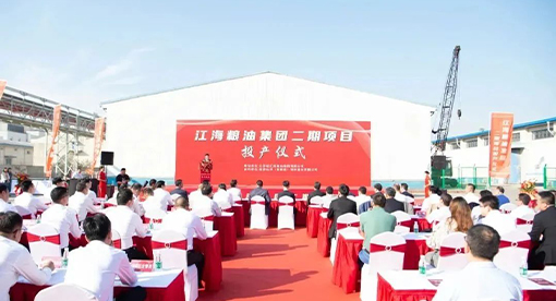 邁安德承建江海糧油集團二期項目投產